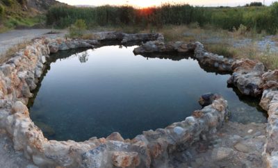 Hot springs of  Kamena Vourla