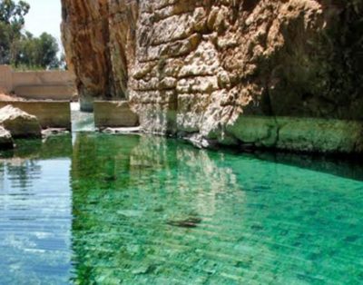Hot springs of  Eleni