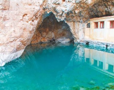 Hot springs of  Aidipsos