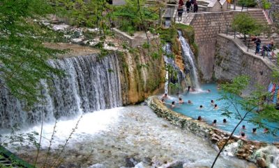 Hot springs of Pozar